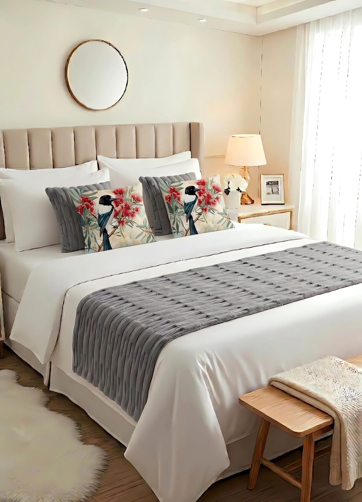 PIECERA SOFT CON 4 FUNDAS DE COJINES 16 1