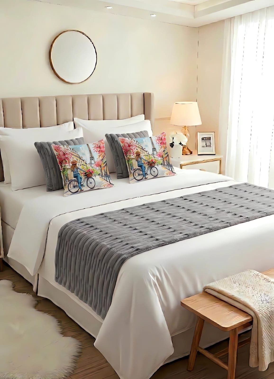 PIECERA SOFT CON 4 FUNDAS DE COJINES 18 1