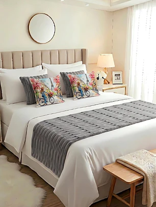 PIECERA SOFT CON 4 FUNDAS DE COJINES 18