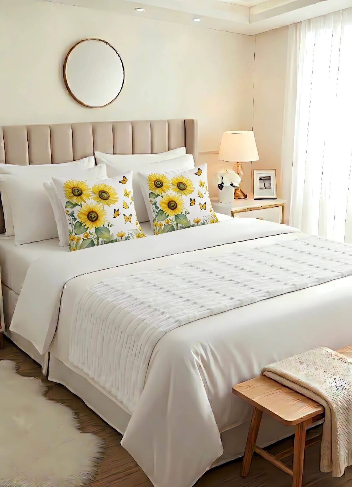 PIECERA SOFT CON 4 FUNDAS DE COJINES 22 1