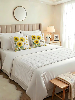 PIECERA SOFT CON 4 FUNDAS DE COJINES 22