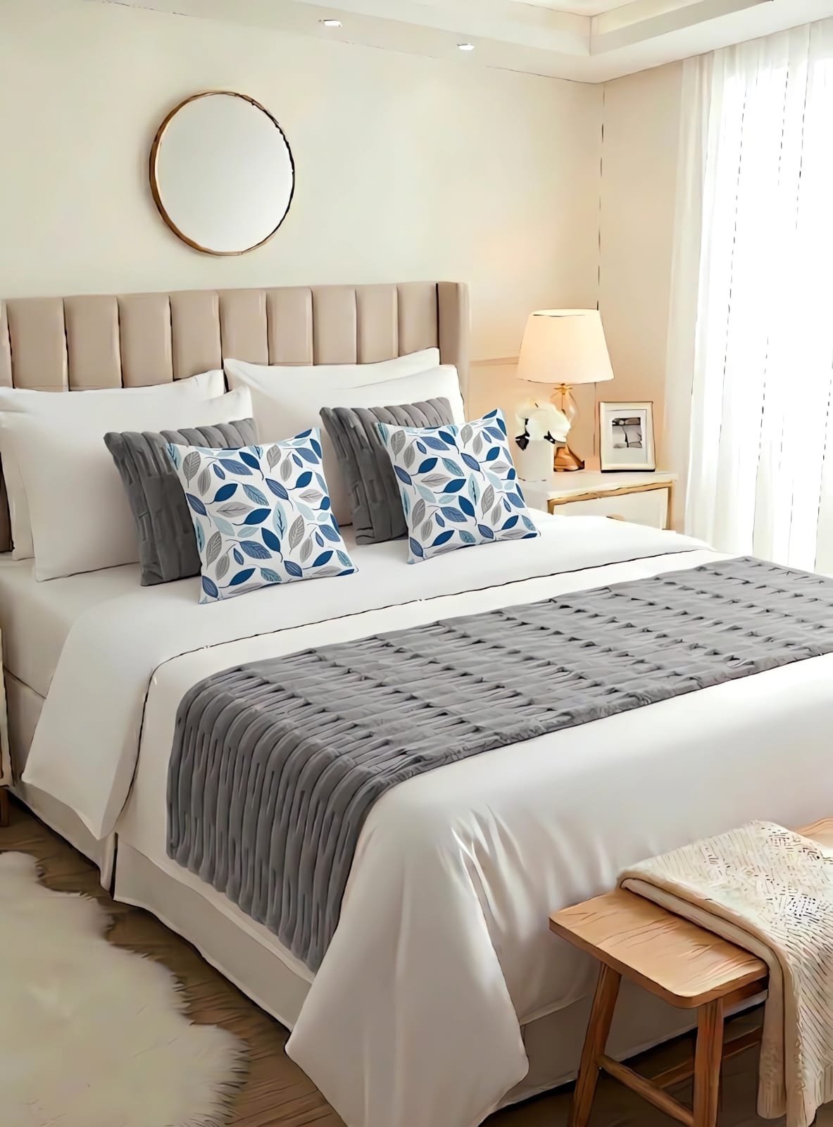 PIECERA SOFT CON 4 FUNDAS DE COJINES 23 1