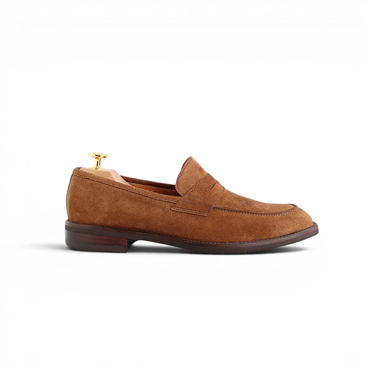 Aarón Loafers Gamuza Camel 2