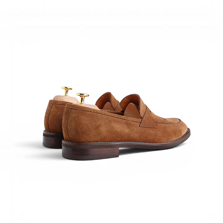 Aarón Loafers Gamuza Camel 3