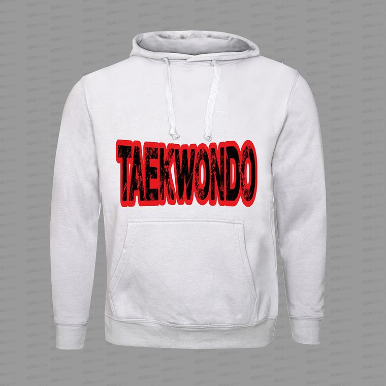 POLERON CANGURO TAEKWONDO 1