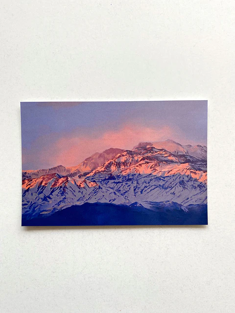 Postal "Cerro El Plomo"