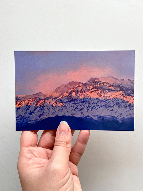 Postal "Cerro El Plomo"