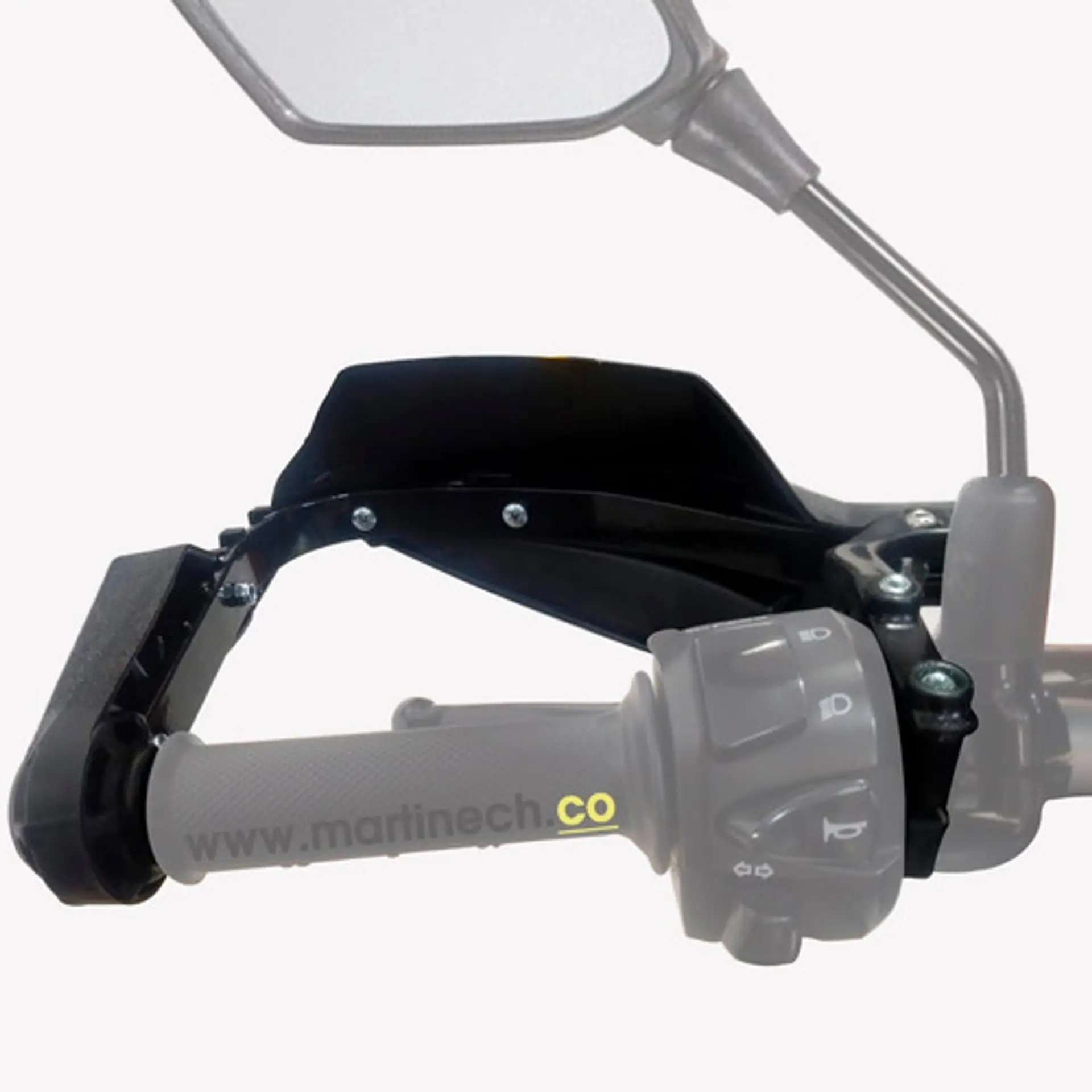 Hand Saver Moto Cortavientos Touring Alma Metálica Premium 1