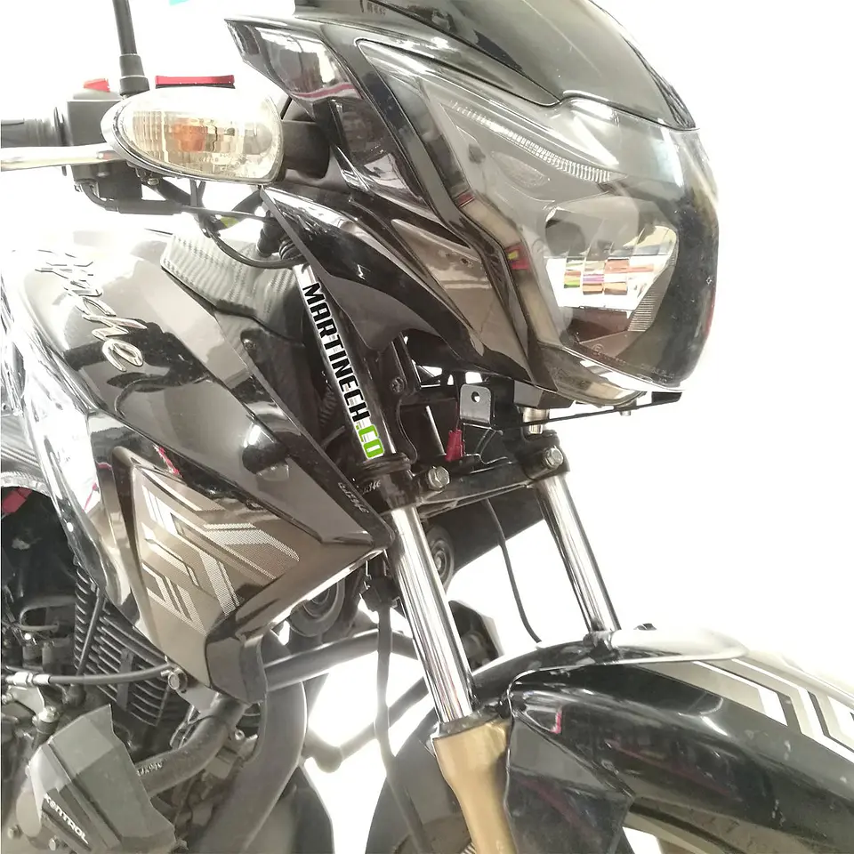 Soporte Para Exploradoras Led Apache 180 / 160 Carenaje Tvs 3