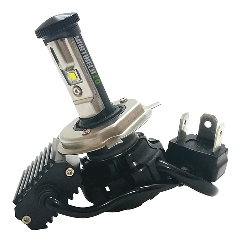 Bombillo Led Cree Moto Carro 6450 Lúmenes H4 Luz Blanca 50w