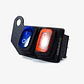 Switch Interruptor Impermeable Testigo Piloto Led On/off X2 - Miniatura 1