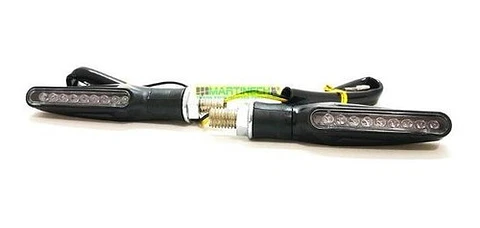 Direccionales Led Moto Ambar Brillante Kit X 2 Tipo Rizoma