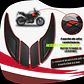 Protector Tanque Moto Laterales Caucho Antirayones Tank Pad - Miniatura 3