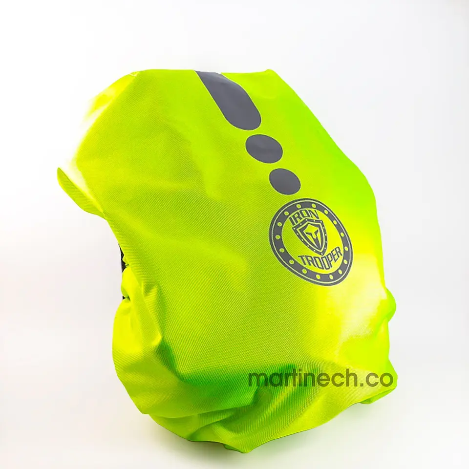 Forro Impermeable Maleta Moto Reflectivo 3m Rain Cover Bici 9