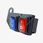 Switch Interruptor Impermeable Testigo Piloto Led On/off X2 - Miniatura 4