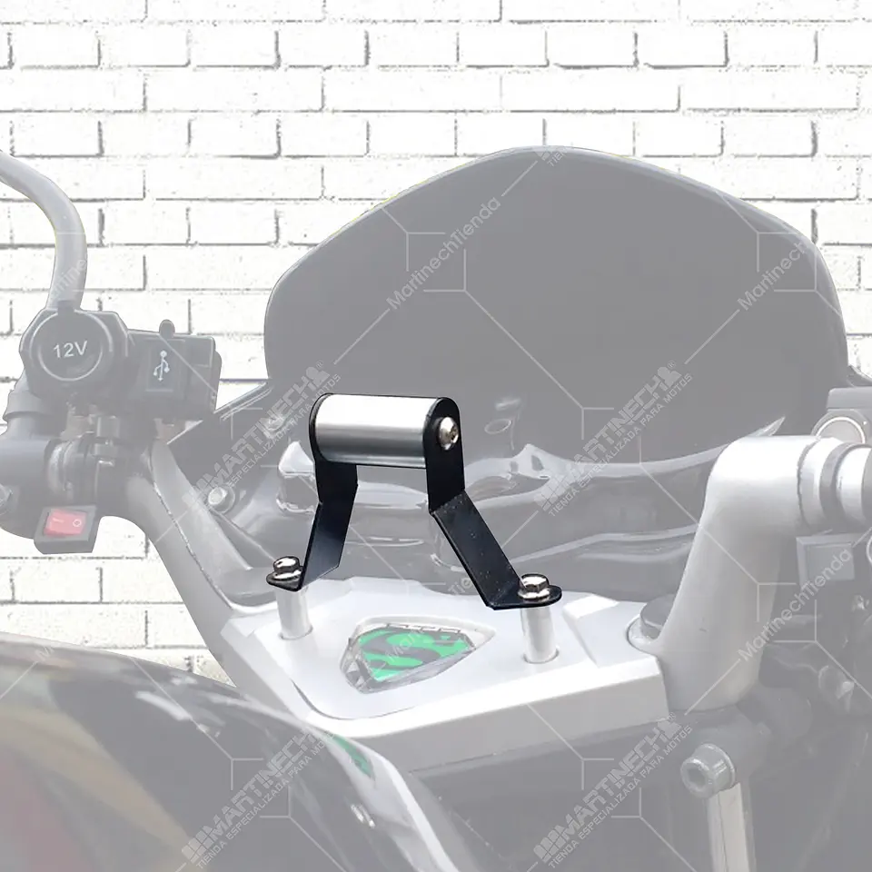 Base Soporte Gps Celular Moto Apache 180 Rtr 1