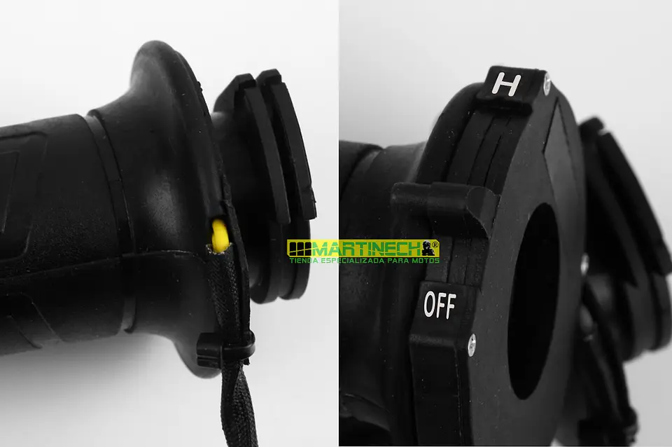 Manillares Calefactables Moto 4 Niveles De Temperatura 5