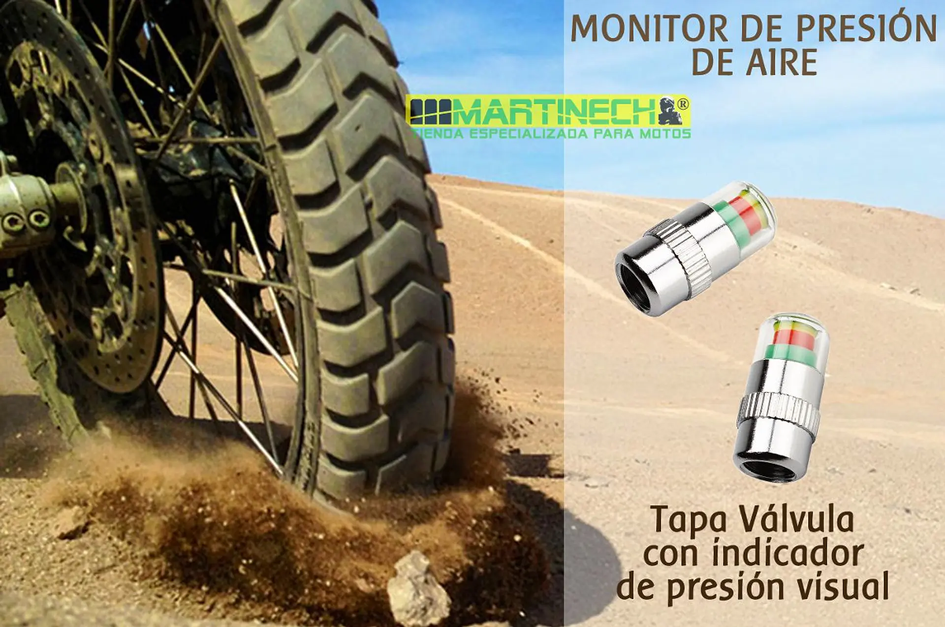Tapa Válvulas Con Sensor - Monitores De Presión De Aire 5