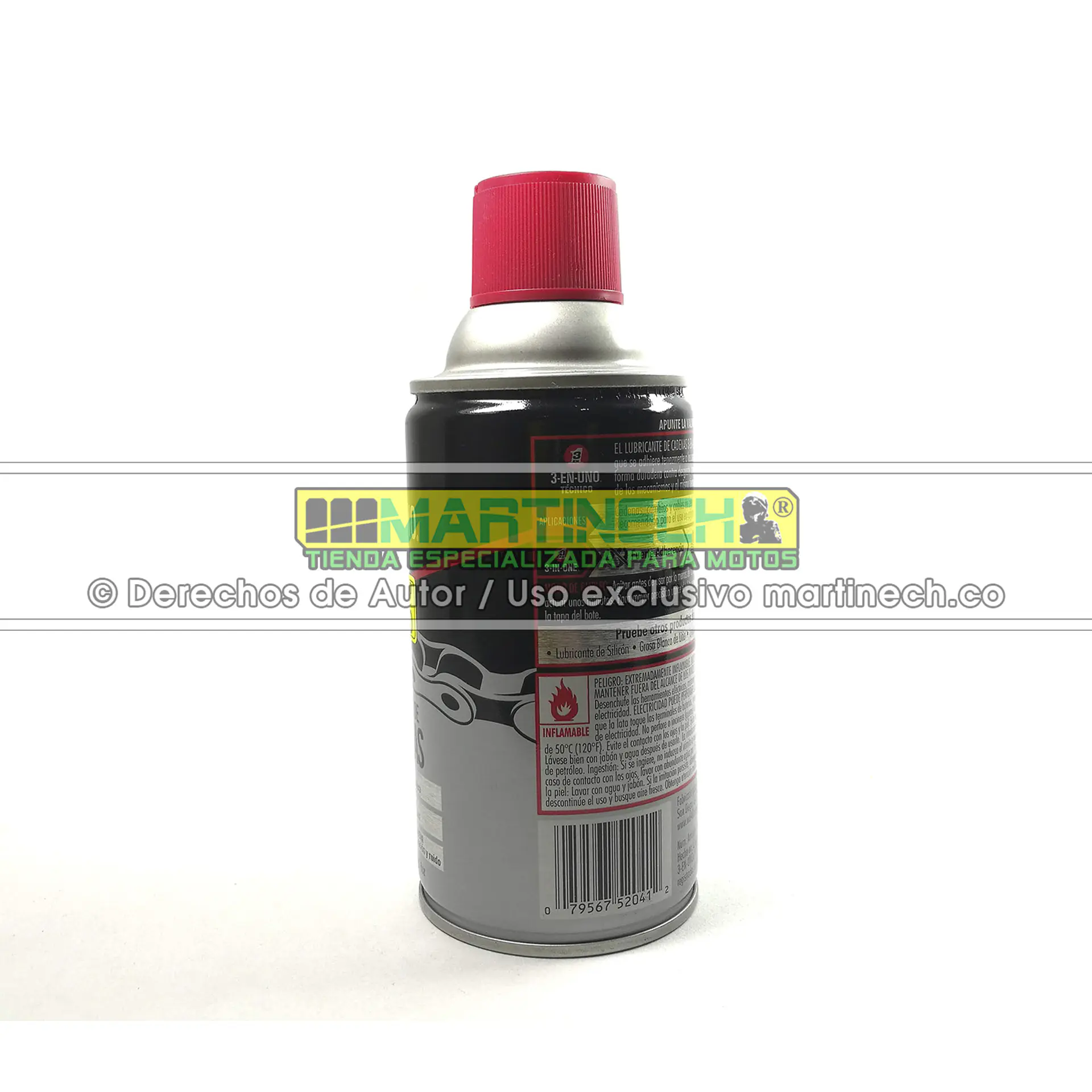 Lubricante Para Cadena 3 En 1 Alta Adherencia Técnico 2