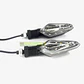 Direccionales Led Moto Ambar Brillante Kit X 4 Tipo Rizoma - thumbnail 3