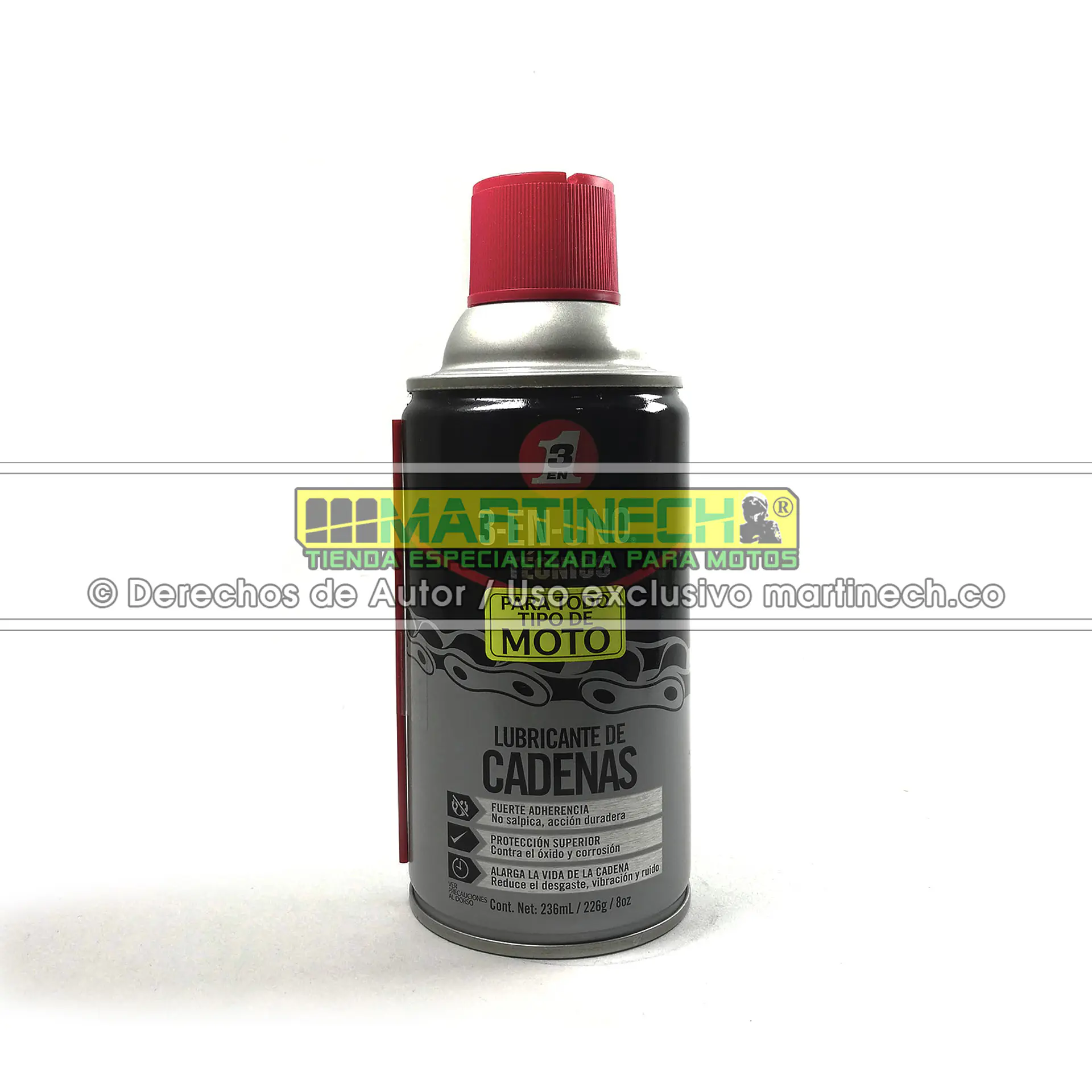 Lubricante Para Cadena 3 En 1 Alta Adherencia Técnico 3