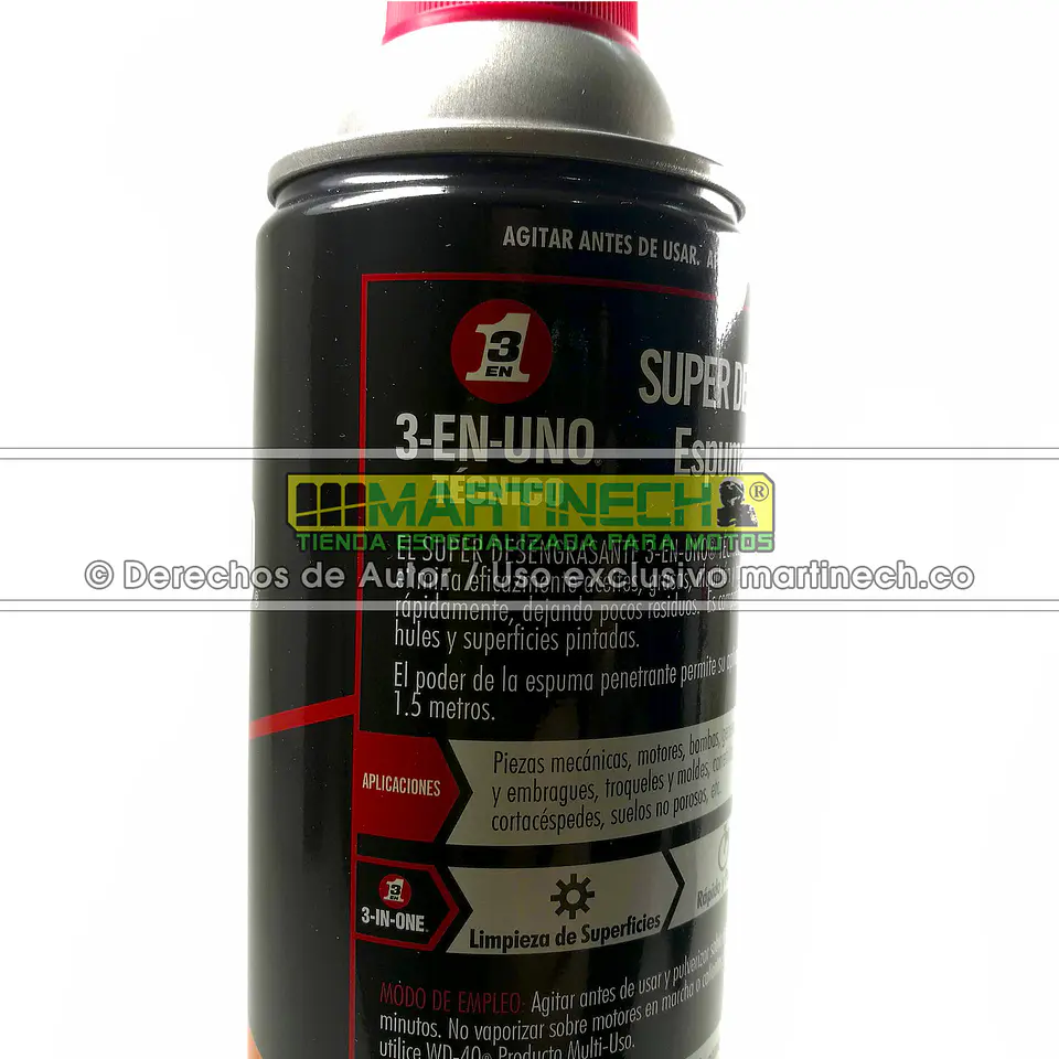 Lubricante Para Cadena 3 En 1 Alta Adherencia Técnico 4