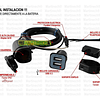 Cargador Moto Gps O Celular Doble Puerto Usb +soporte Espejo