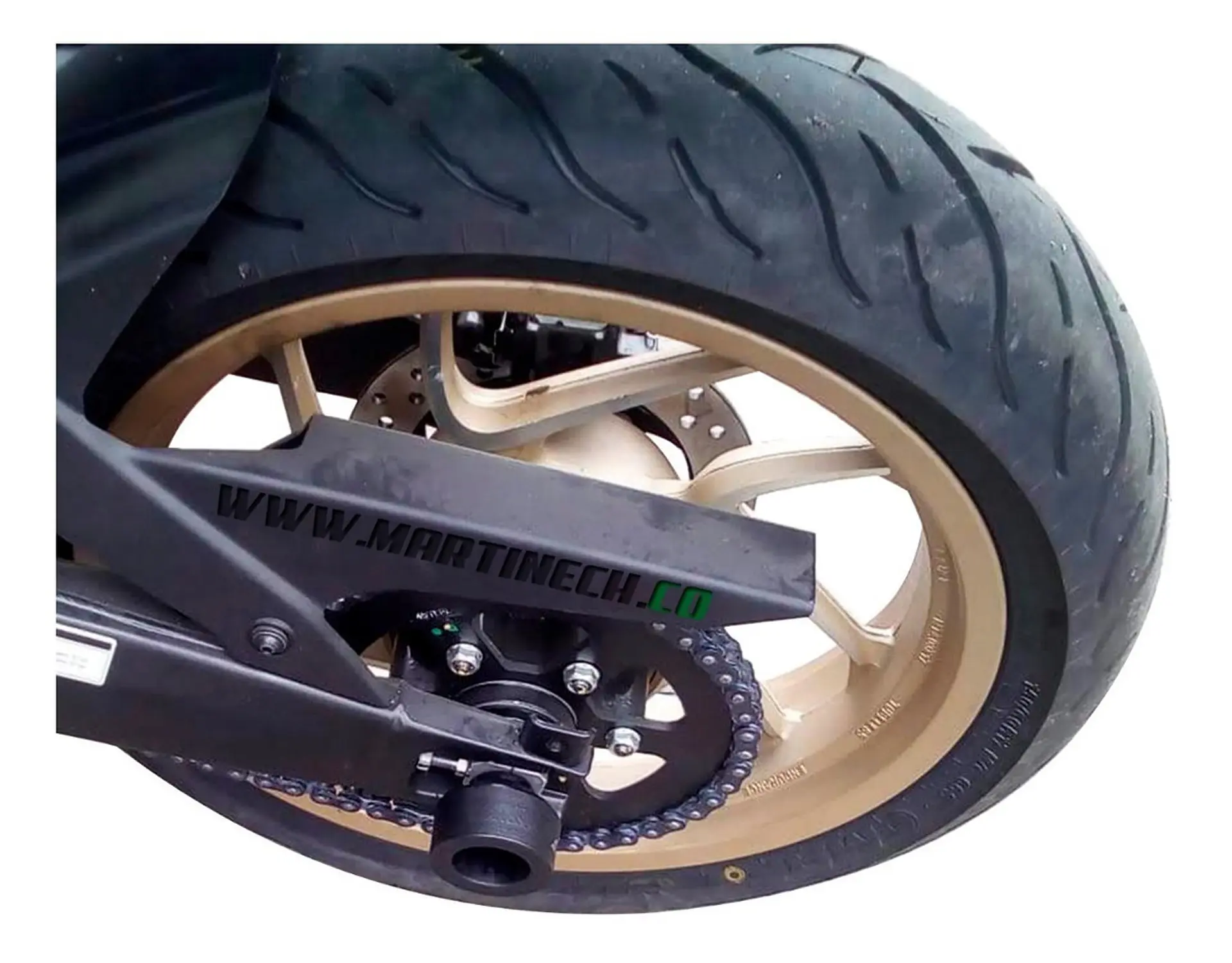 Slider Spools Dominar 400 Eje Llantas Delantero Y Trasero X4 7