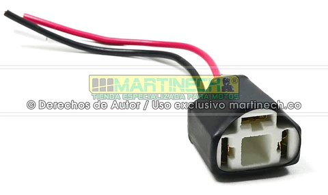 Socket Conector H4 Para Carro O Moto Altas Y Bajas Ceramica