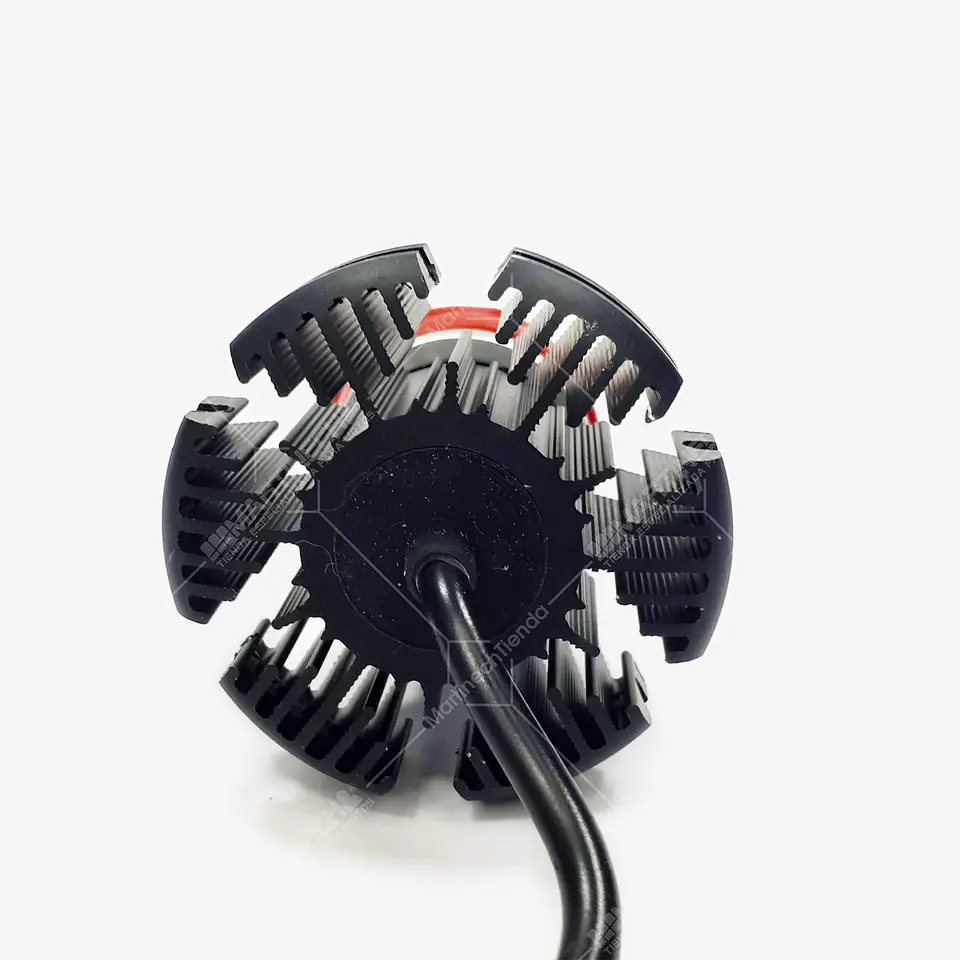 Kit Bombillos Led H11 Moto O Carro 50w Luz Blanca 6000k 5
