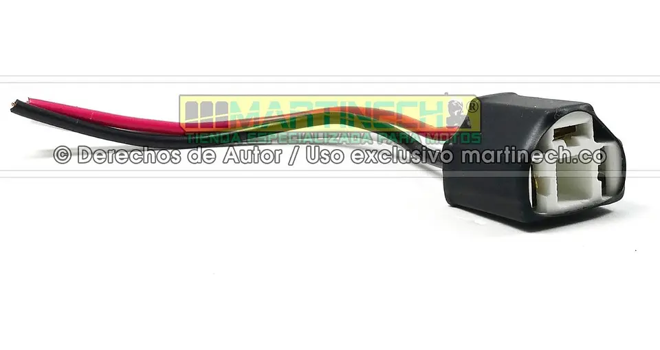 Socket Conector H4 Para Carro O Moto Altas Y Bajas Ceramica 4