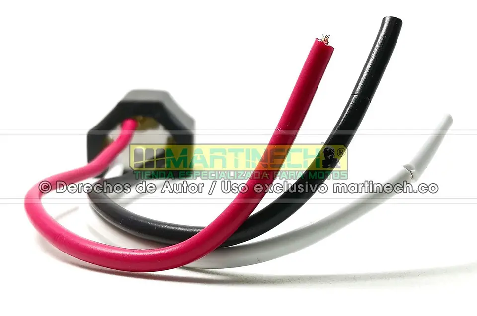 Socket Conector H4 Para Carro O Moto Altas Y Bajas Ceramica 5