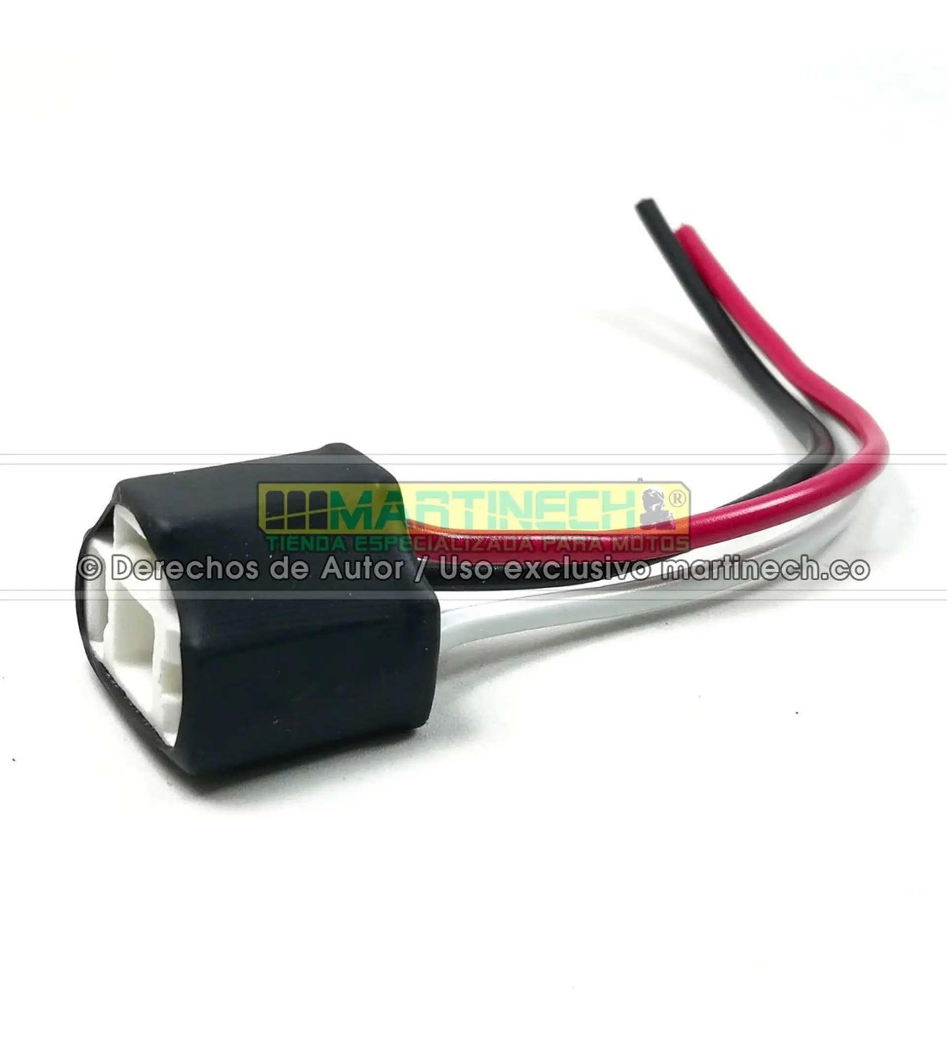 Socket Conector H4 Para Carro O Moto Altas Y Bajas Ceramica 6