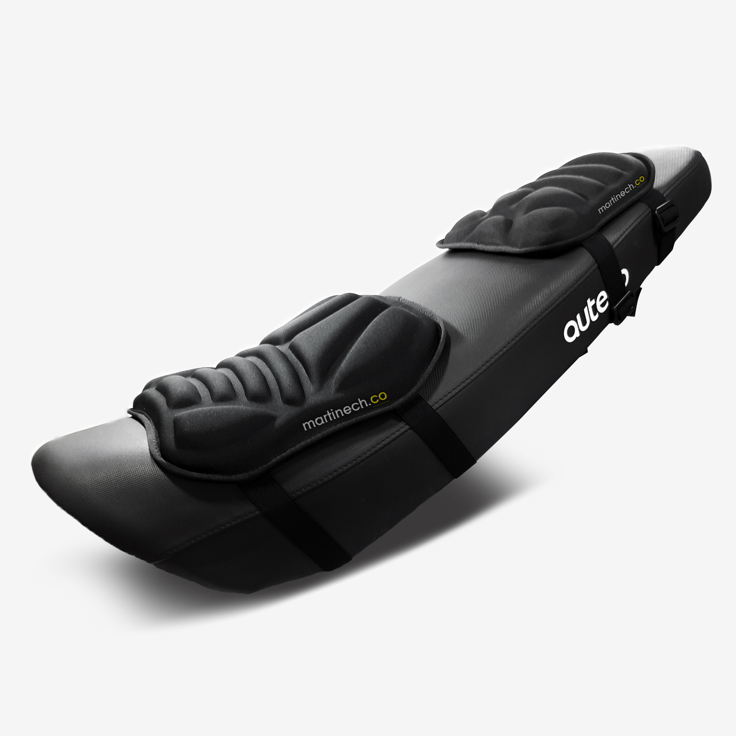 Cojín Para Moto Viaje Memory Foam Kit X 2 Comfort Seat