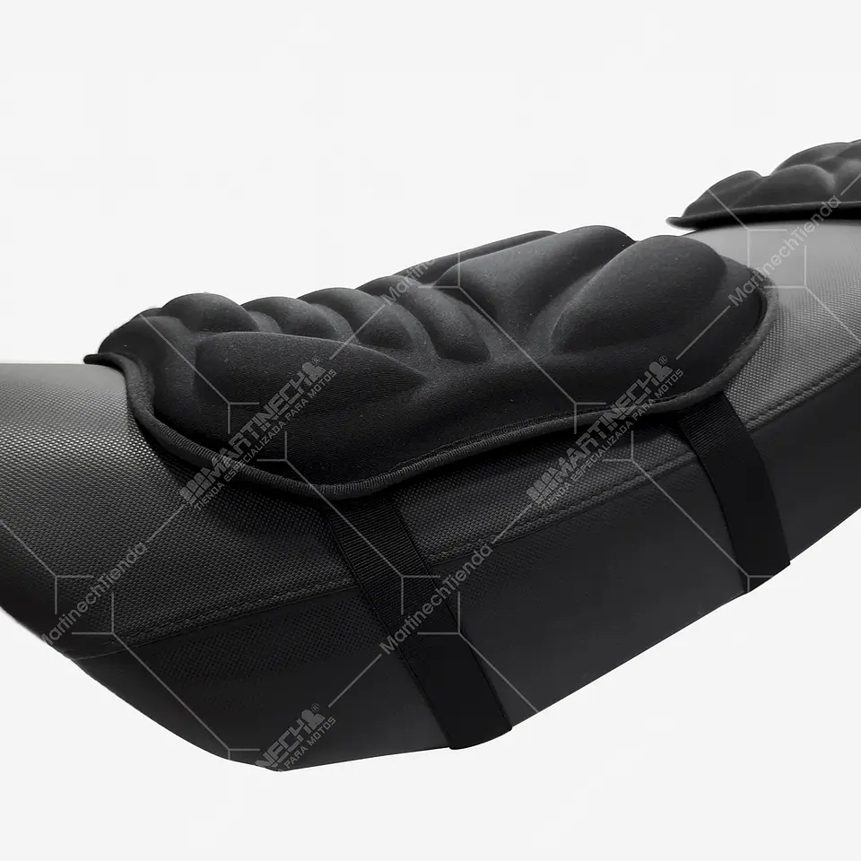Cojín Para Moto Viaje Memory Foam Kit X 2 Comfort Seat 2