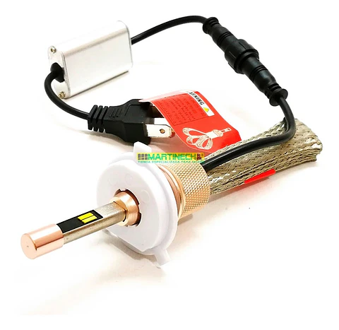 Bombillo Led Moto O Carro H4 5500 Lúmenes Antiniebla TriColor