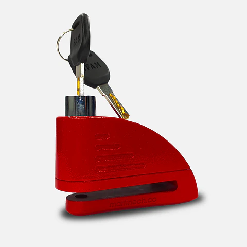 Candado Moto Alarma Freno De Disco Ifam + Obsequios