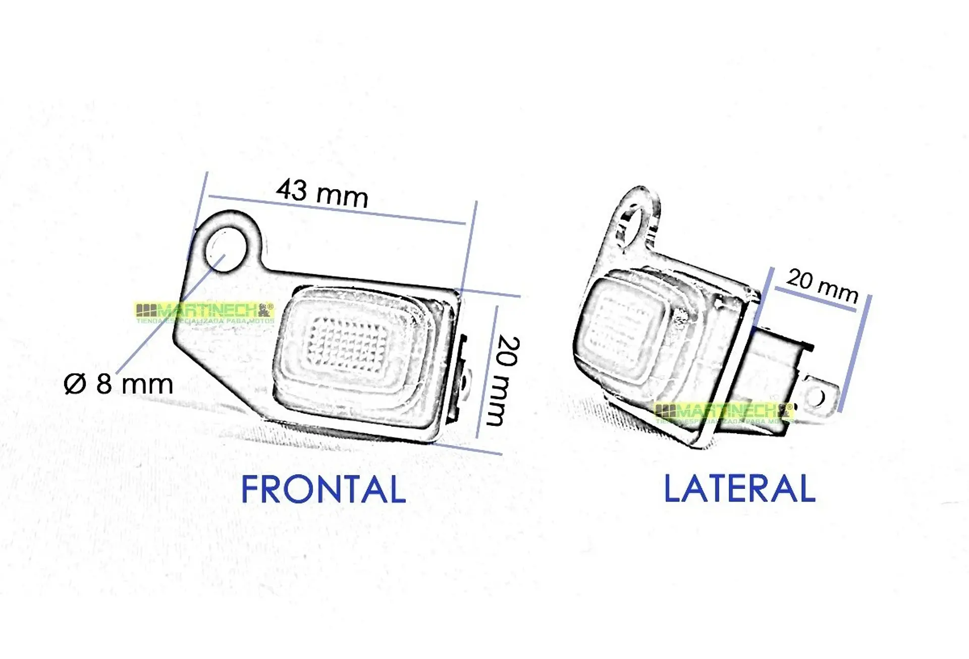 Switch Interruptor Impermeable Moto Testigo Led Exploradoras 7