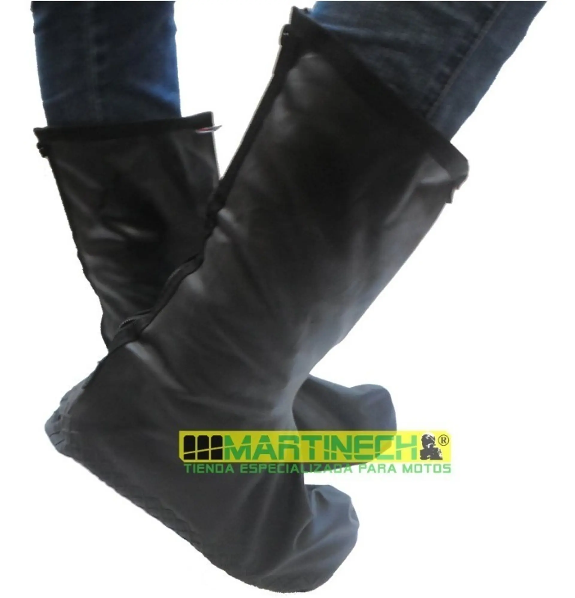 Zapatones Impermeables Moto O Bicicleta Botas En Latex Par 5
