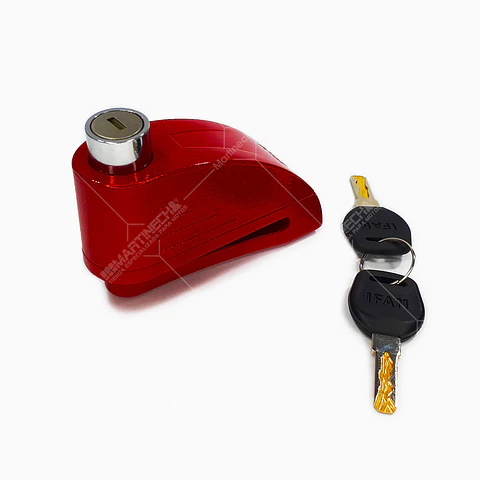 Candado Moto Alarma Freno De Disco Ifam + Obsequios