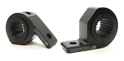 Soportes Exploradoras Con Antivibrantes En Tubo Defensa Moto