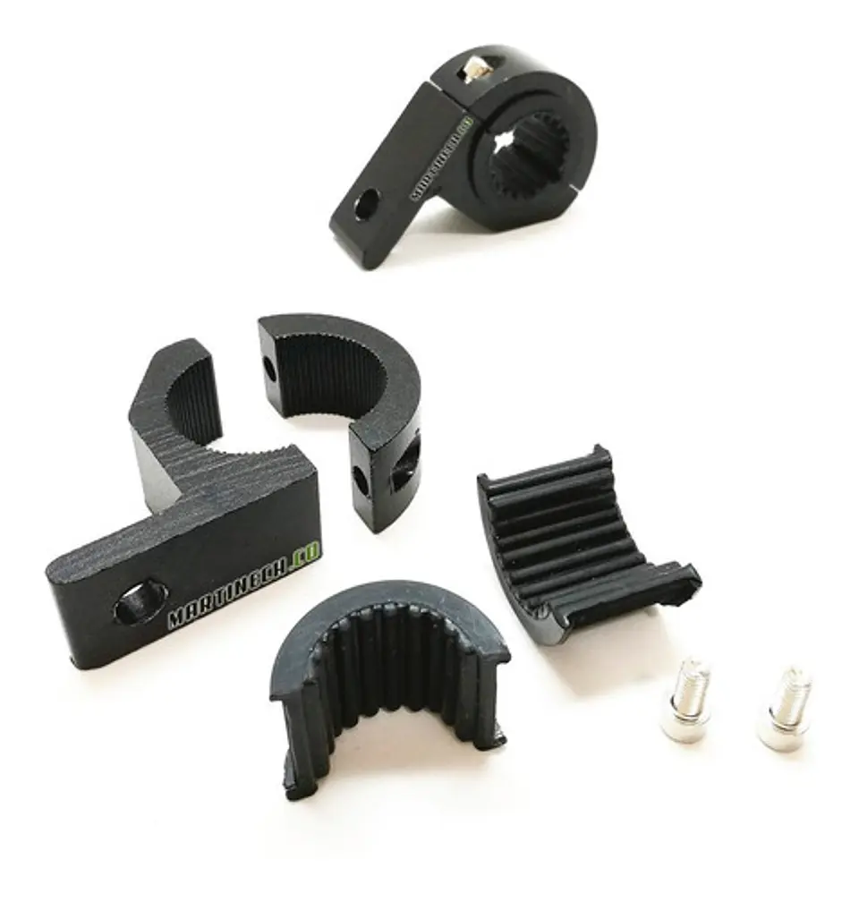 Soportes Exploradoras Con Antivibrantes En Tubo Defensa Moto 2