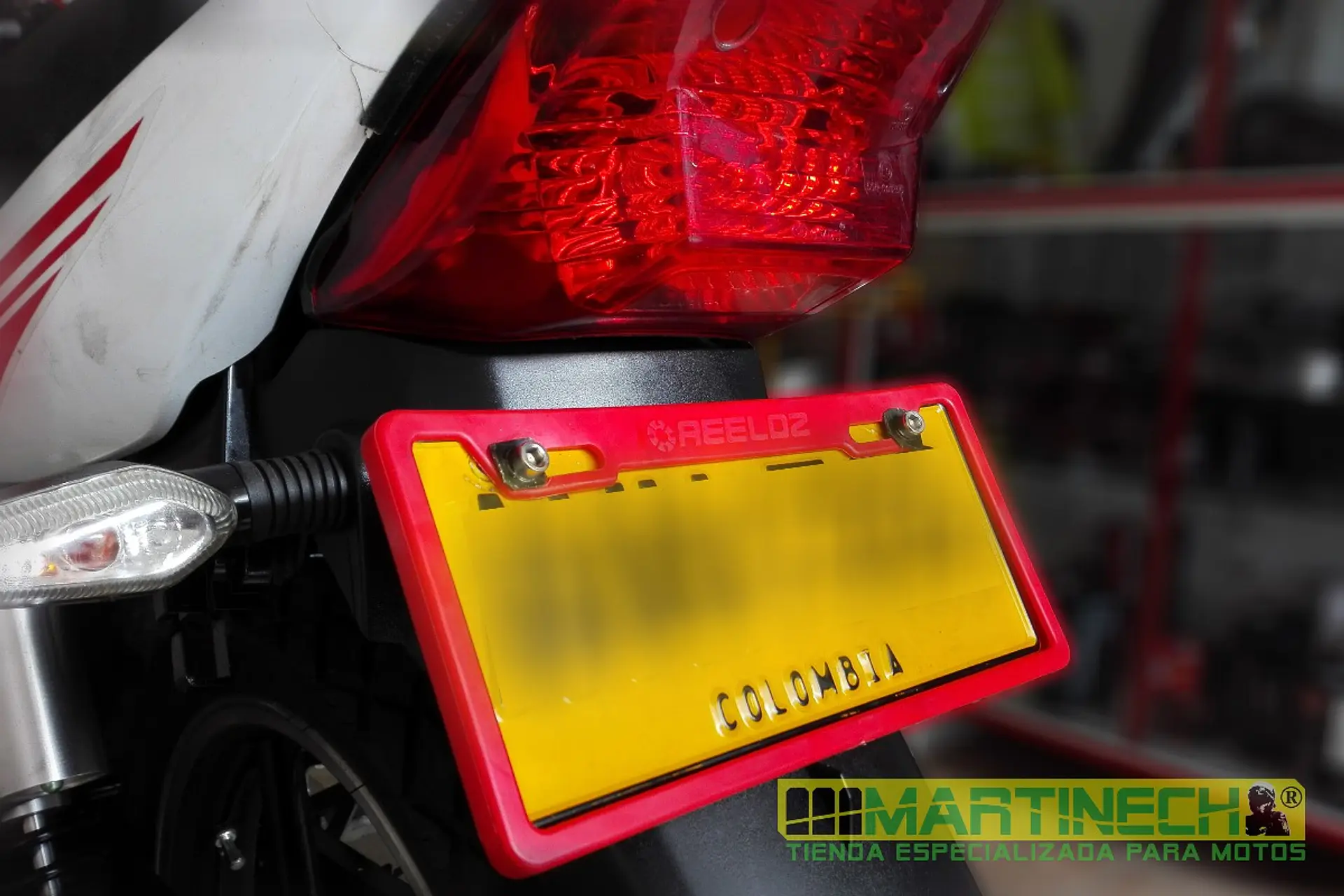 Portaplaca Moto 2
