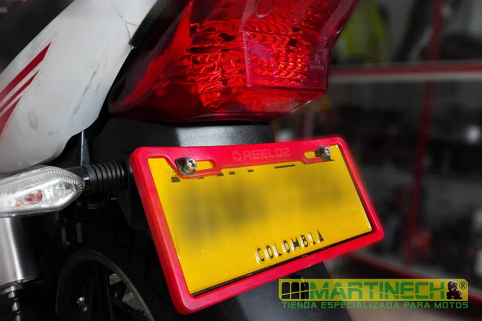 Portaplaca Moto 2