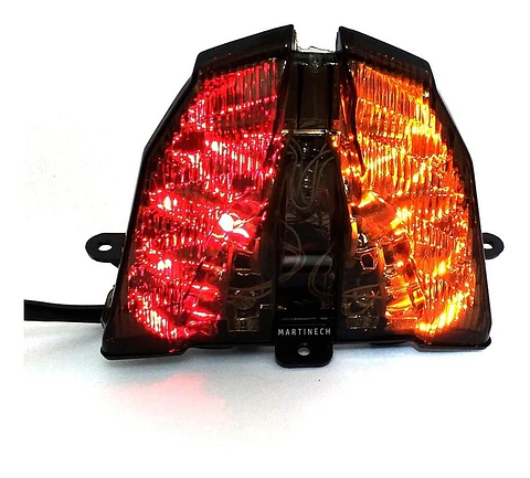 Stop Pulsar Ns200 As200 Direccionales Integradas Led Color Humo