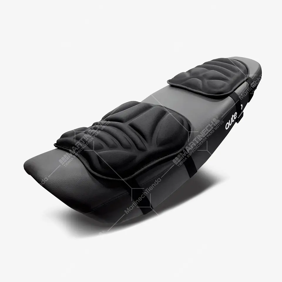 Cojín Para Moto Viaje Memory Foam Kit X 2 Comfort Seat 10
