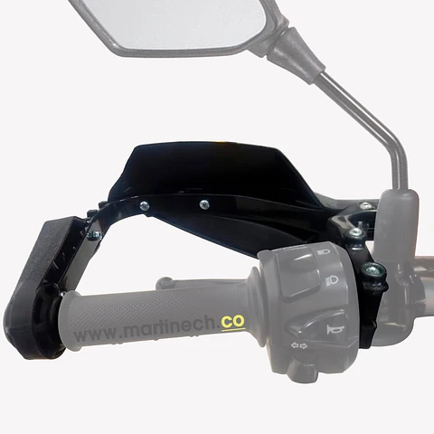 Hand Saver Moto Cortavientos Touring Alma Metálica Premium