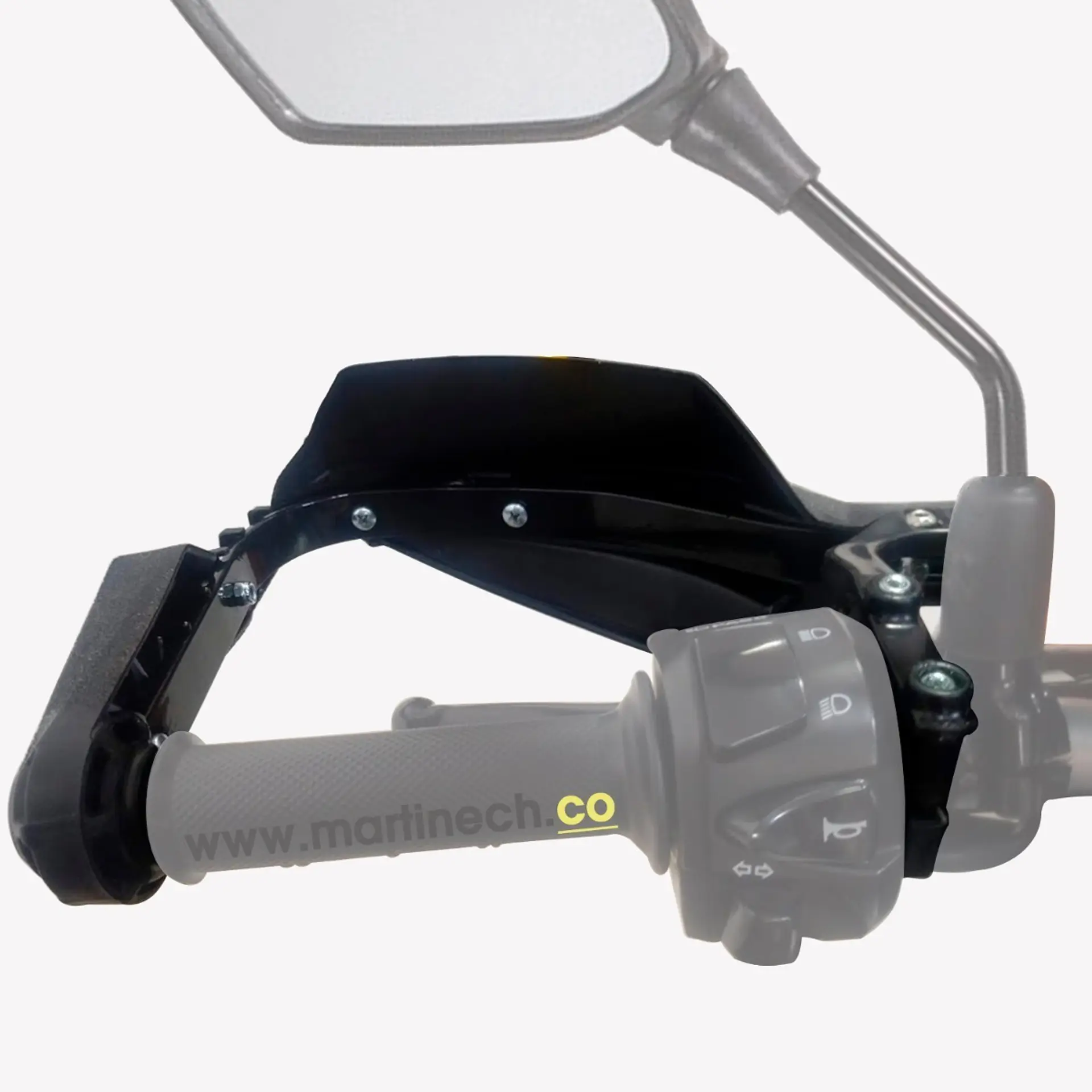 Hand Saver Moto Cortavientos Touring Alma Metálica Premium 1