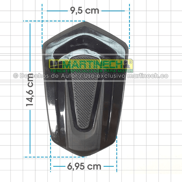 Stompgrip Protector Tanque Moto Caucho Tank Pad Antirayon