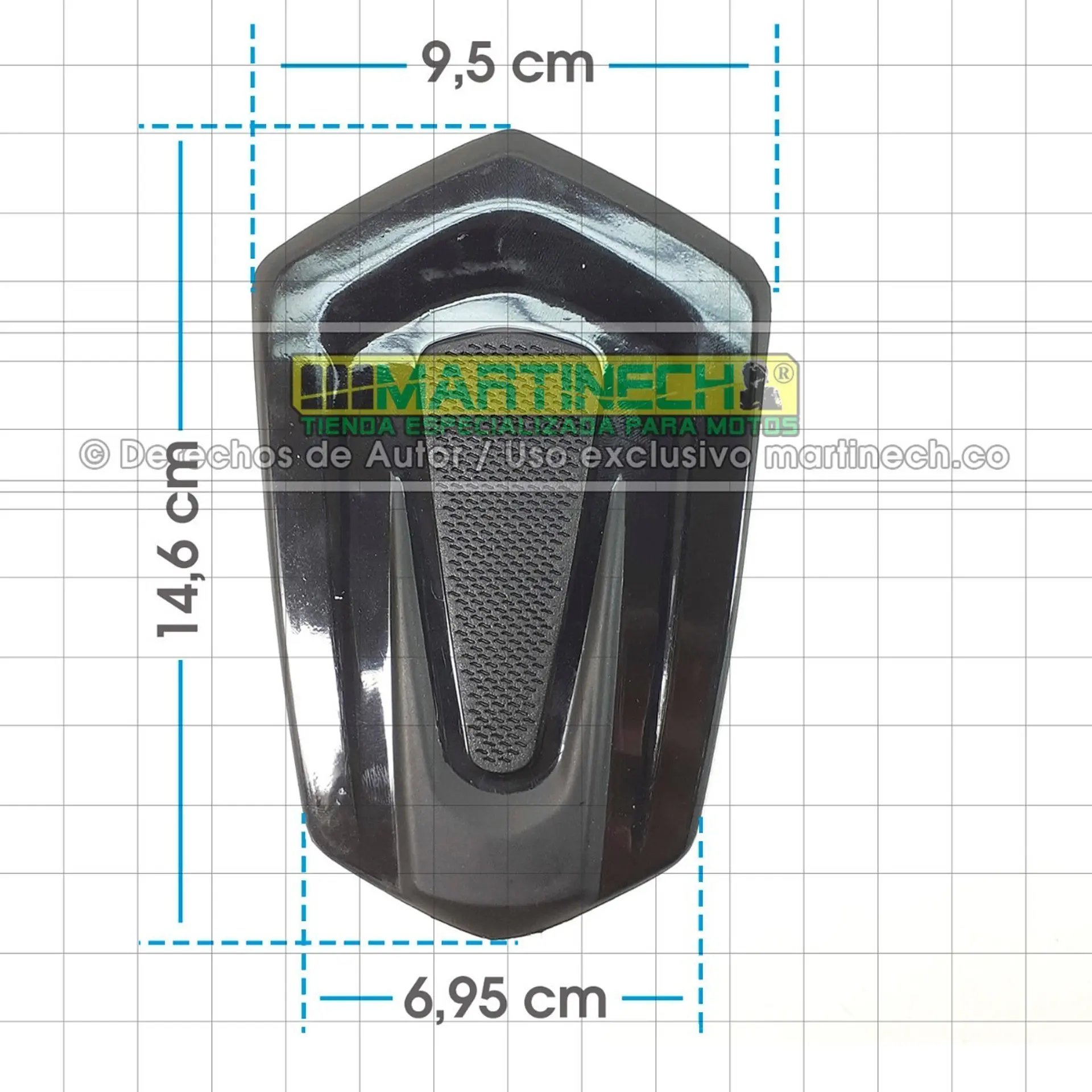 Stompgrip Protector Tanque Moto Caucho Tank Pad Antirayon 2